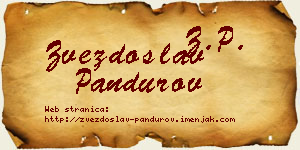 Zvezdoslav Pandurov vizit kartica